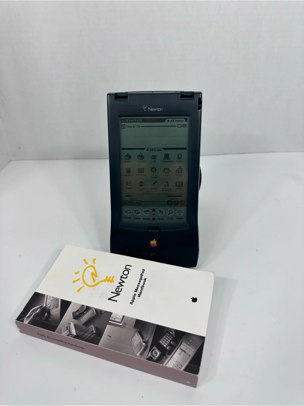 Vintage Apple Newton MessagePad 130 PDA (Model H0196) - Tested & Working